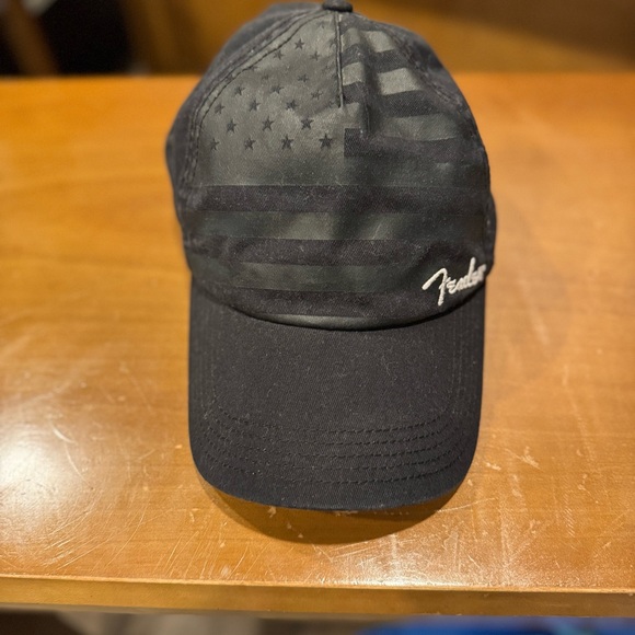 Fender Black Star Pattern Hat - Picture 1 of 5